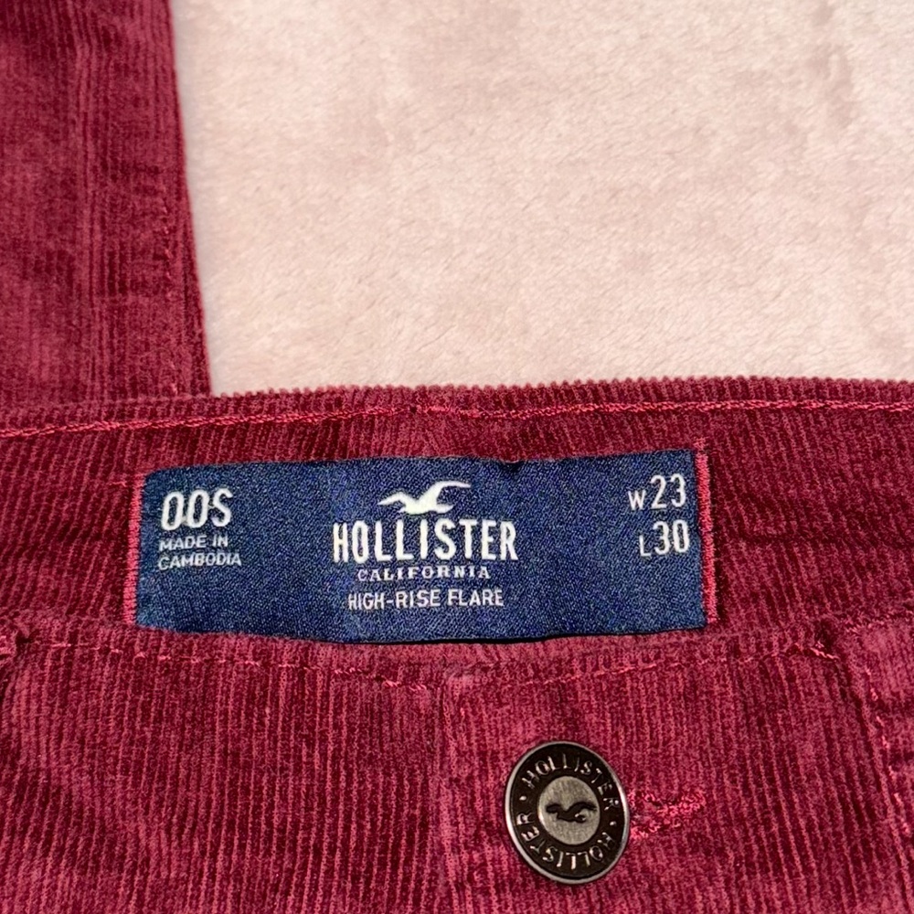 Hollister high rise flare pants W23/L29/1/2 - Picture 5 of 10